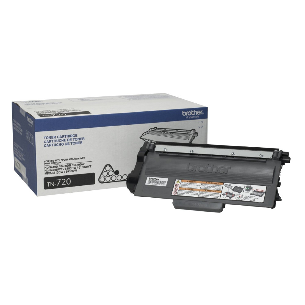 Brother TN720 Toner Cartridge, Black