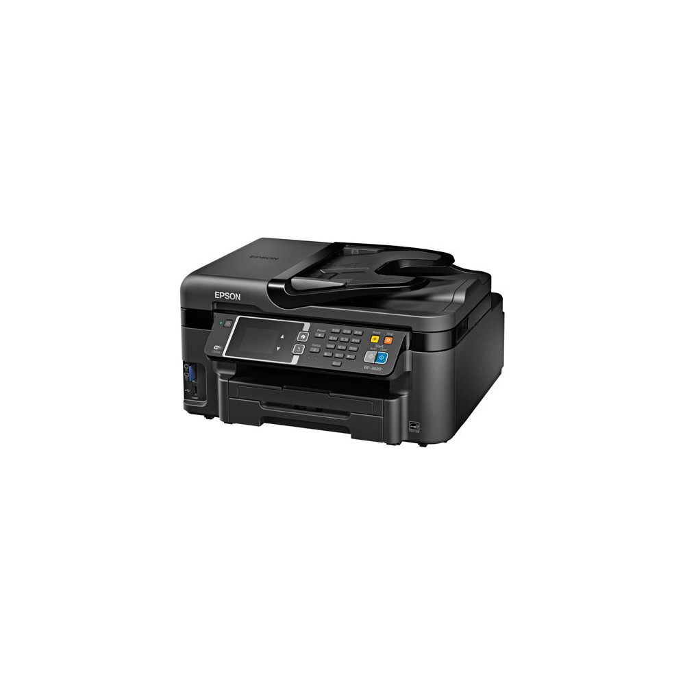 Epson WorkForce WF-3620 WiFi Direct All-in-One Color Inkjet Printer