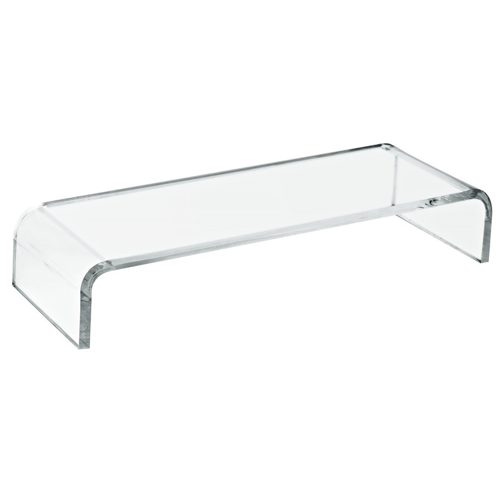 Halter Acrylic Monitor Stand 20.75"W X 3.675"H X 7.5"D