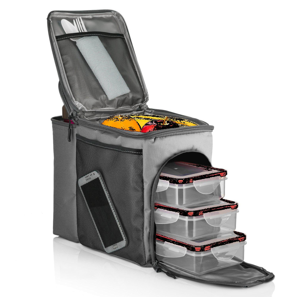 Cooler bag with compartments on sale