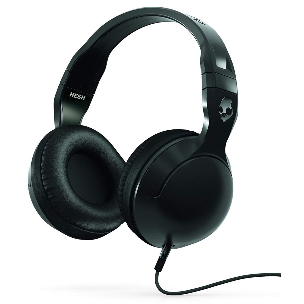 Skullcandy Hesh 2 Over-Ear Headphones with Mic, Black 