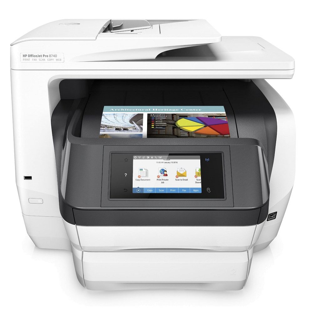 HP OfficeJet Pro 8740 Wireless All-in-One Photo Printer