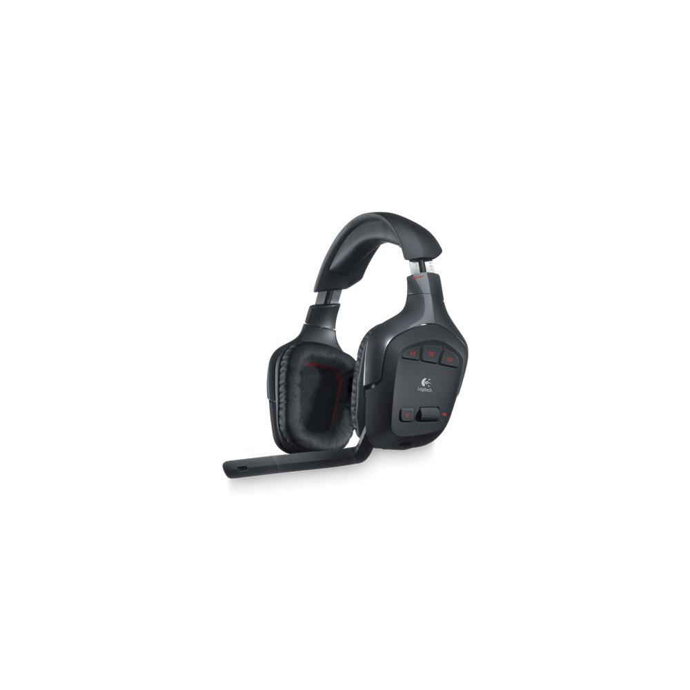 Logitech Wireless Gaming Headset G930 Wireless Headphones with Microphone