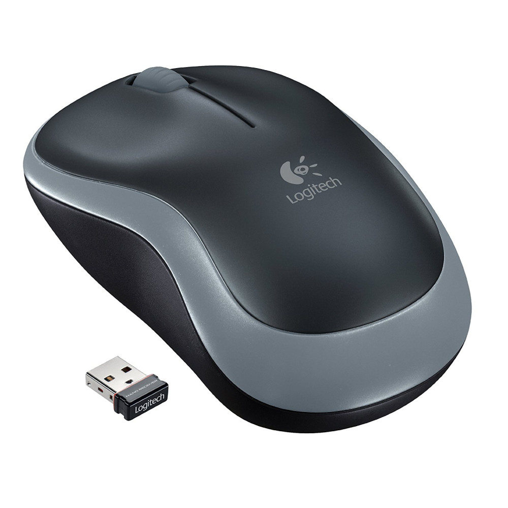 Logitech Wireless Mouse M185 - Swift Gray