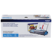 Brother TN221C Standard Yield Cyan Toner Cartridge