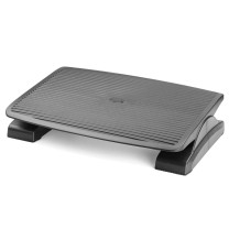 Halter Adjustable Angle Foot Rest - F7012 Premium Footrest, 13.8" X 17.7" - For Office & Home, Adjustable Angle Positions - Black