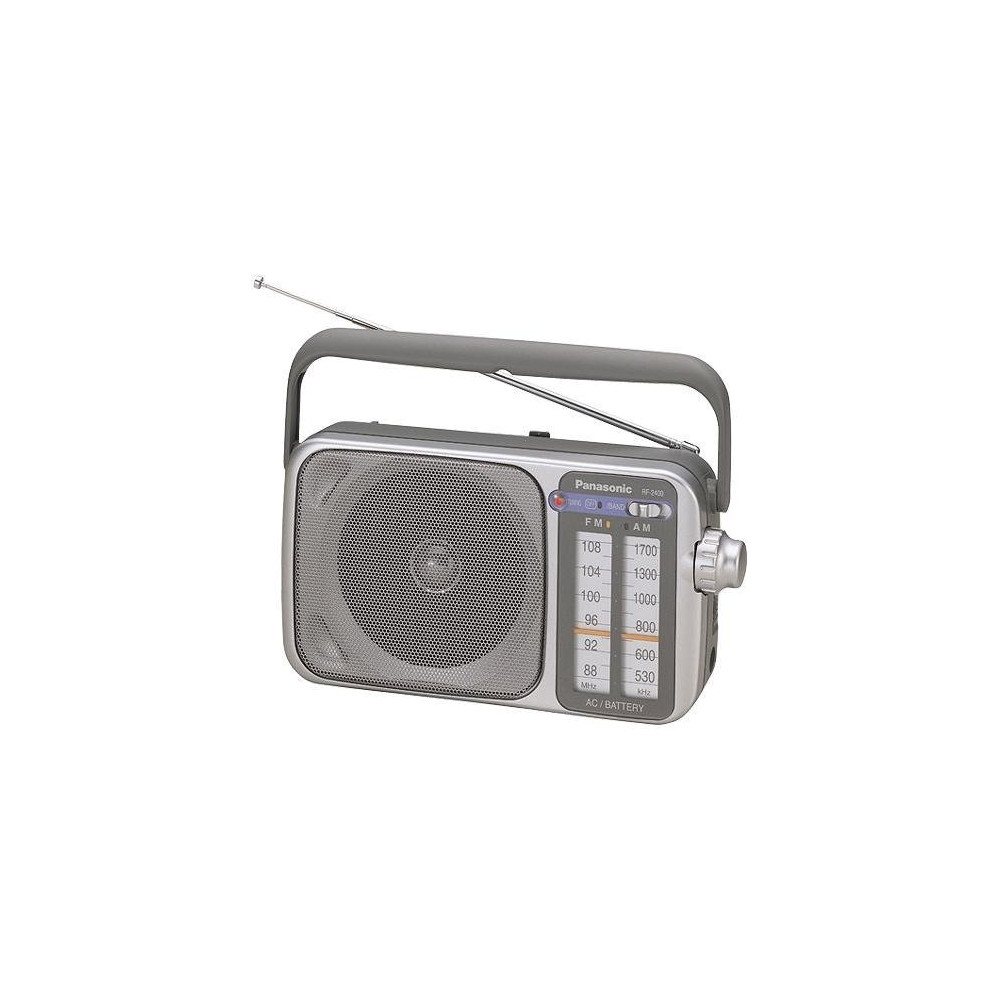 Panasonic RF-2400 Portable Radio AM/FM, Silver